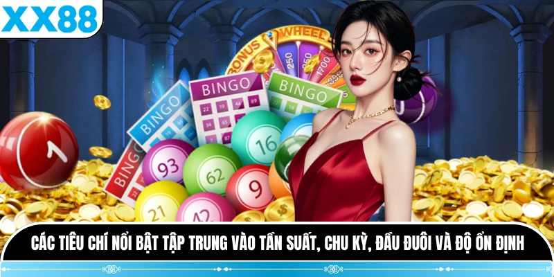 Các tiêu chí nổi bật tập trung vào tần suất, chu kỳ, đầu đuôi và độ ổn định