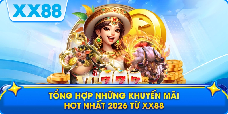 Tổng hợp những khuyến mãi hot nhất 2026 từ XX88