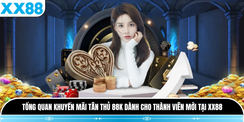 Tổng quan khuyến mãi tân thủ 88K dành cho thành viên mới tại XX88
